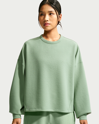 Nike 24.7 ImpossiblySoft Women's Dri-FIT Oversized Crew-Neck Top